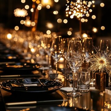 New Year Eve gala dinner