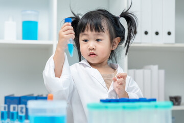 Children Scientist education scientific in laboratory. Medical child learning, Biotechnology, discover, imagine, executive function, kid, education, intelligence quotient, emotional quotient