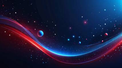 Obraz premium abstract background with stars