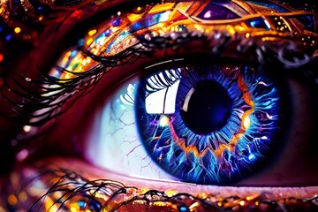  cosmic eyes gaze the gaze of a cosmic eye its intricate details