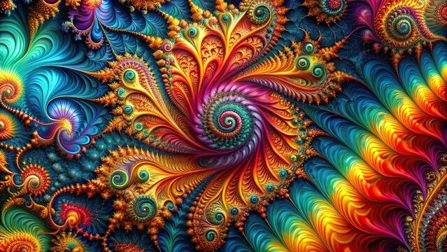 finely detailed abstract art depicting ultrahigh definition macro images