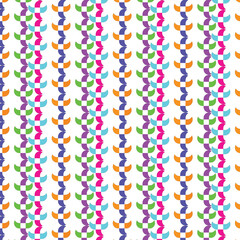 A colorful pattern design print