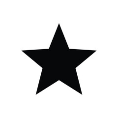 star icon black and white design