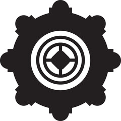 Gear and Cogwheel Icon
