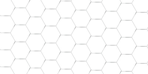Abstract background with hexagonal geometric hexagon polygonal pattern background. 3d seamless bright white web cell and triangle abstract honeycomb background. white and gray backdrop wallpaper.