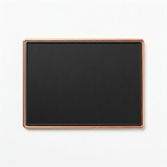 Fototapeta premium blank blackboard isolated on white