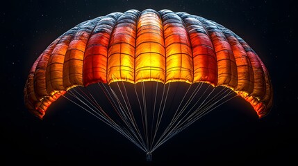 Obraz premium Parachute in flight