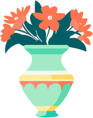 Flower vase icon
