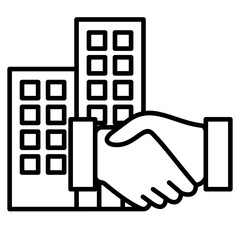 Mergers and acquisitions icon