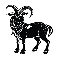 capricorn illustration vector