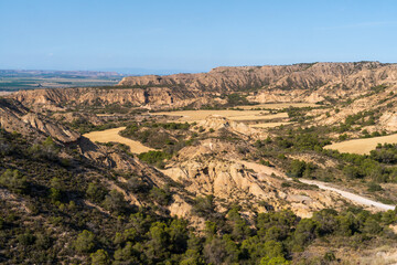 Monegros Desert or Desierto de los Monegros is a semi-desert in Arag&oacute;n, northeastern Spain, spanning the provinces of Zaragoza and Huesca