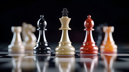 Strategic showdown the art of chess mastery