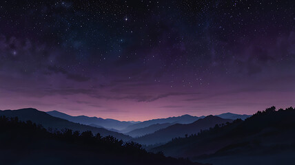 sunrise over the mountains