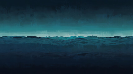 Naklejka premium time clouds over the mountains