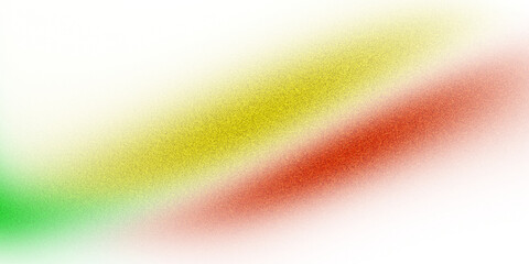 Obraz premium Light green and yellow gradient abstract shape transparent background with noise grain effect