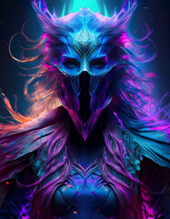 Fototapeta premium Artistic Spirit Ghost Fantasy Soul Portrait