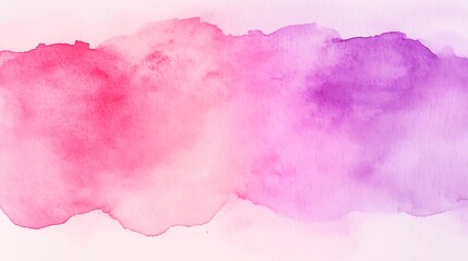 Obraz premium Pink and Purple Watercolor Background for Designs and Projects Soft Pastel Background for Graphic Design Templates