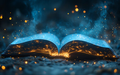 Unfolding Stories: Flying Pages from Blue Book