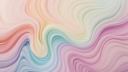 Obraz premium Abstract colorful swirl background. Generative Ai.