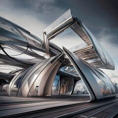 Obraz premium architecture and interior design, Dynamic Dimensions