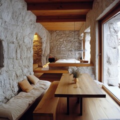 Experience the allure of a Dalmatian home with a modern twist.