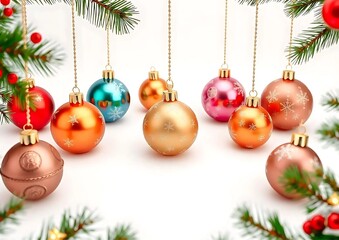 christmas decoration with balls
