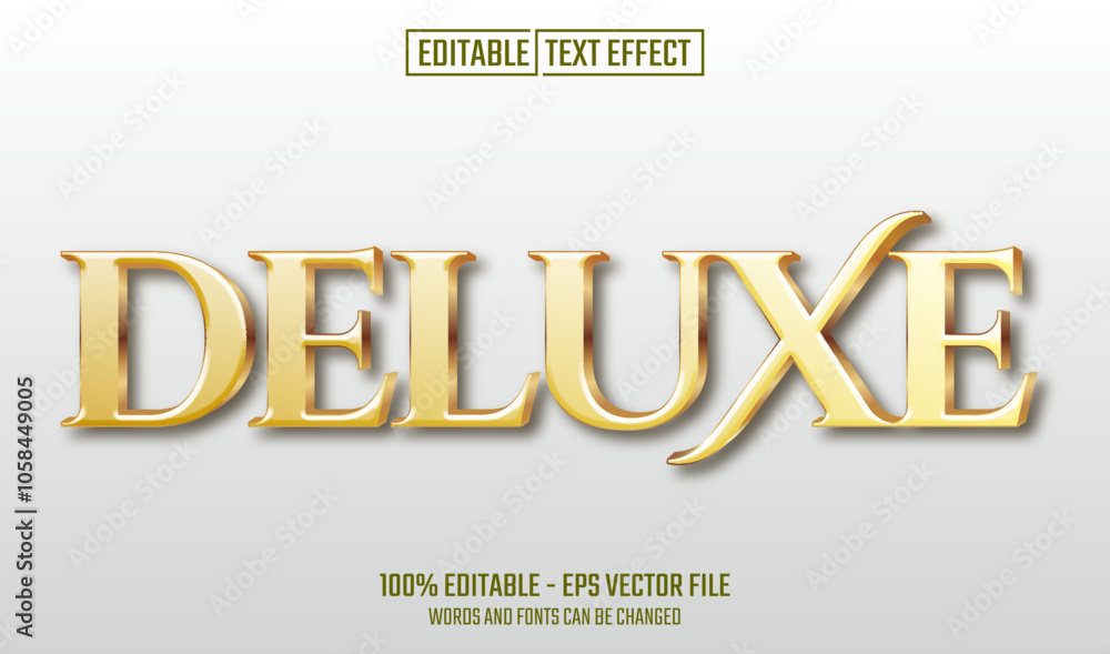 Canvas Prints deluxe editable text effect