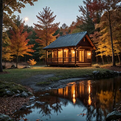 Obraz premium autumn in the park