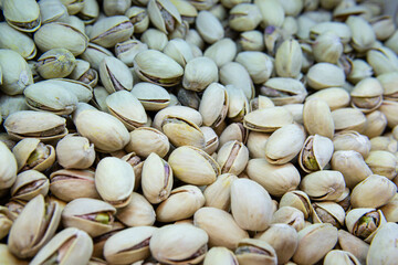 retail nut seed brown almond market nutrition organic food snack healthy shop natural