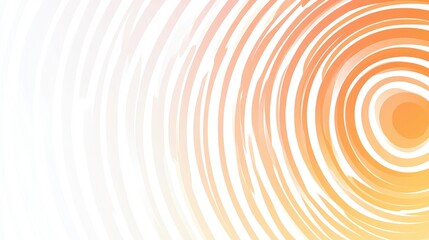 Fototapeta premium Abstract Orange Ripple Background Design