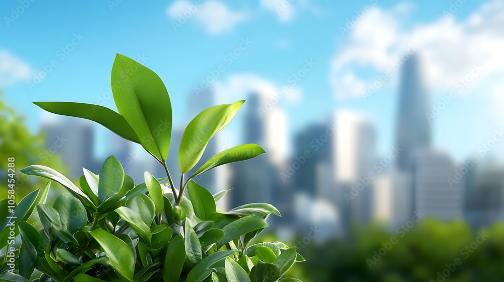 Aufkleber embracing ecofriendly practices to achieve net zero urban environments a vision for sustainable citi