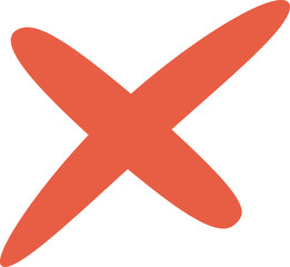 Fototapeta premium Cross Abstract Shape