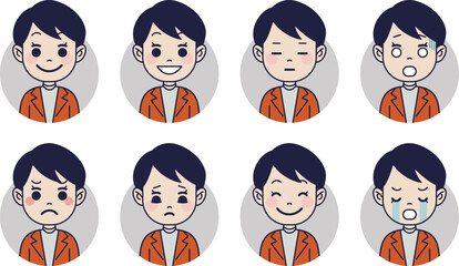 ショートヘアのさわやかビジネスウーマン1