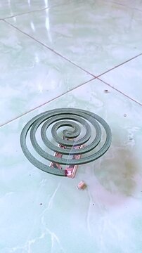 Mosquito coils are mosquito repellent incense, which is generally made into a spiral shape. Mosquito coils are usually made using a dry paste of pyrethrum powder. The coil is usually set in the center