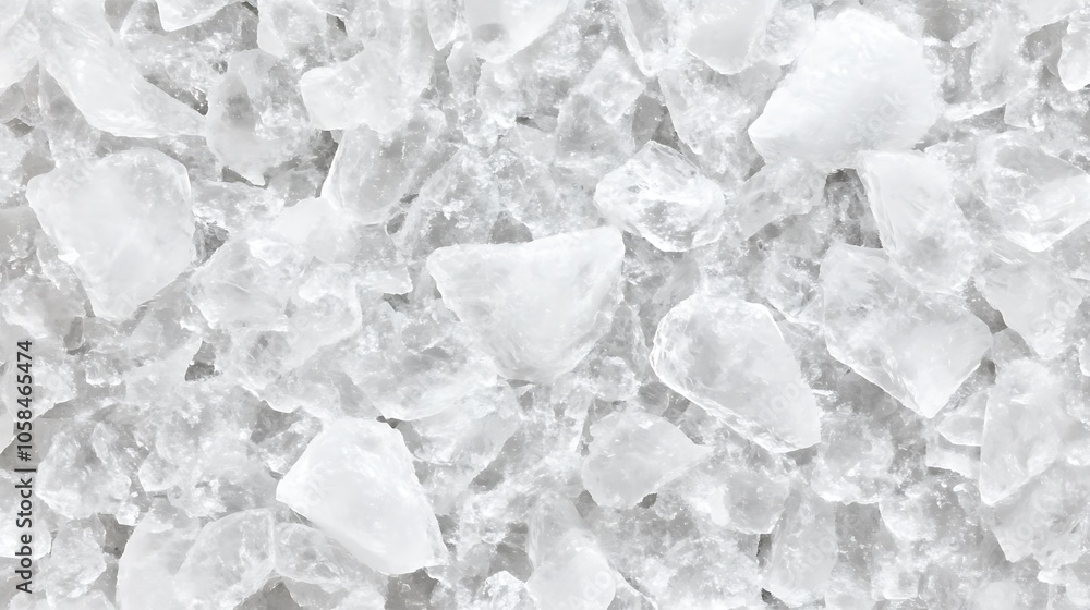 Poster white crushed ice texture background blank background with copy space for design projects