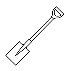 shovel illustration