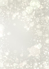 abstract christmas background with snowflakes Glitter background for New Year's or party scenes.
