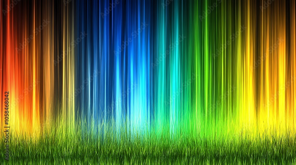 Poster colorful abstract background light gradient background with room for typography