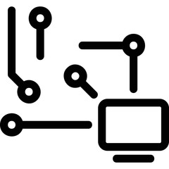 Simple vector icon neural network