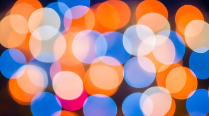 Abstract Background with Colorful Lights Minimalist White Background with Space for Text