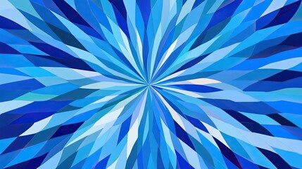 Blue starburst background with vibrant shades of blue and white, perfect for a bright and energetic design, starburst.