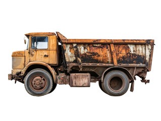 Obraz premium Garbage Truck isolated PNG