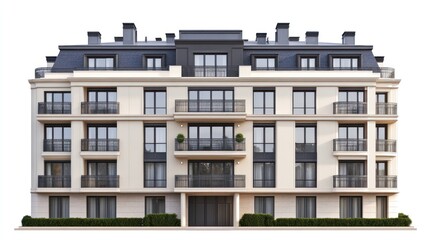 Modern Facade of a Stylish Building