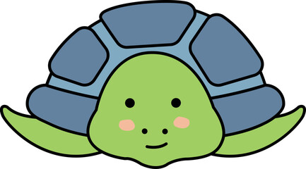 turtle, turtle face, 