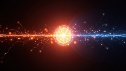 Fototapeta premium Confinement of Plasma in Scientific Visualization