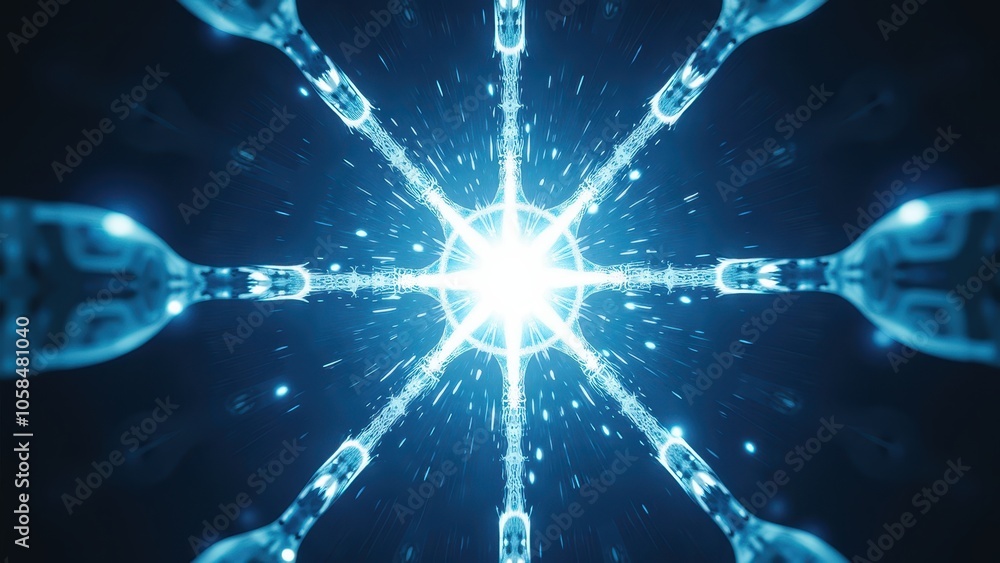 Poster abstract energy reactor core conceptual visualization