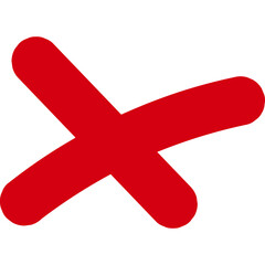 Obraz premium Cross Abstract Shape