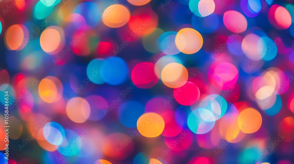Poster colorful abstract bokeh background light gradient background with room for typography