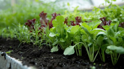 Obraz premium Nutrient Cycle Disruption: The practice of monoculture disrupts nutrient cycling in soil, depleting specific nutrients and increasing dependency on synthetic fertilizers. 