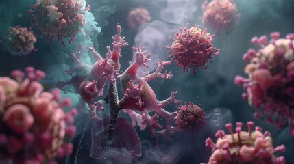 Chronic Obstructive Pulmonary Disease (COPD): This group of lung diseases, which includes emphysema and chronic bronchitis, causes breathing issues and reduced lung capacity.
